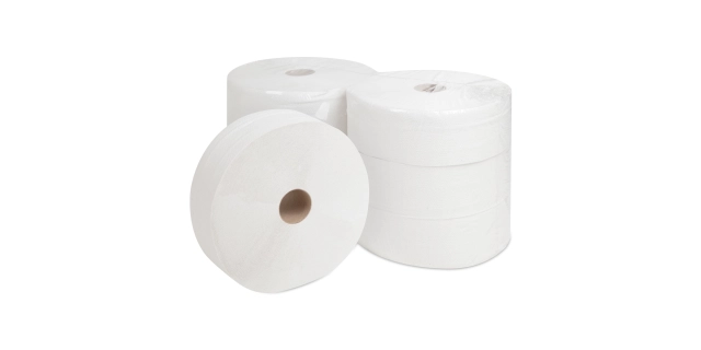 TP AFH Jumbo 28 cm., 2 vr., Recykl 65% bílý, bal.6 rolí                                                                                                                                                                                                   